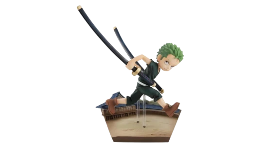 Gem Ser Roronoa Zoro Run Figure