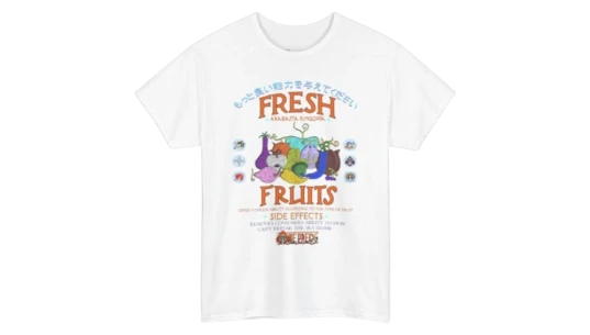 Fresh Fruits T-Shirt - White/Multicolor