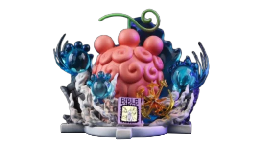 Nikyu Nikyu no Mi Frozen Fruit Statue - Multicolor