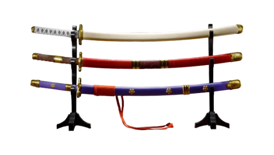 Rorona Zoro Three Sword Style Set Prop Replica