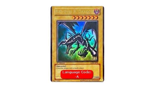 Red-Eyes Black Dragon (V.3 - Ultra Rare)