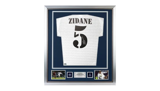 Zinedine Zidane Official UCL Signed 2024-25 Home Shirt
