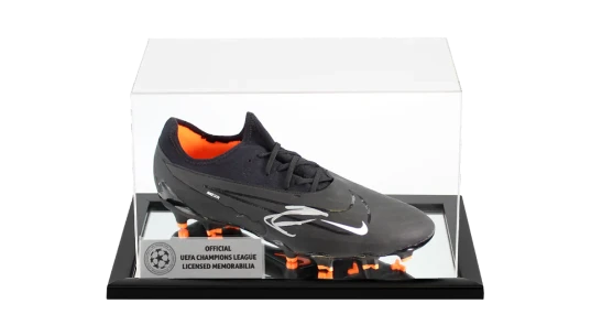 Zlatan Ibrahimovic Official UCL Signed Phantom GX Pro FG Boot Black