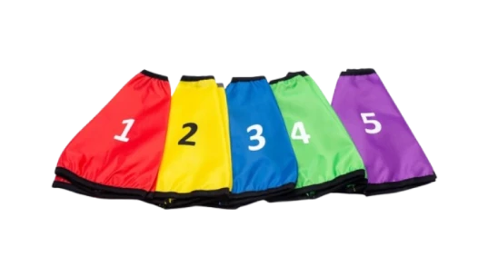 10 Cone Covers With Number Kit