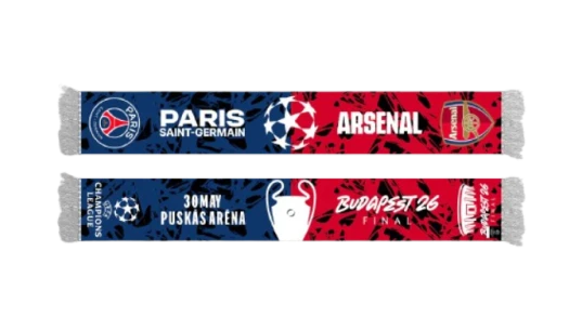 Budapest 26 UCL Final Scarf