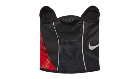 Academy Dri-FIT Snood - Black/Hyper Crimson/Metallic Silver
