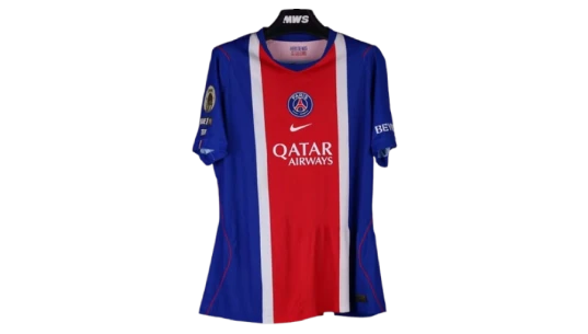 Bradley Barcola Worn Jersey Authentic