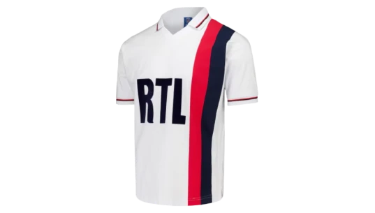 PSG Heritage Home Shirt 1985/86 - White/Blue/Red