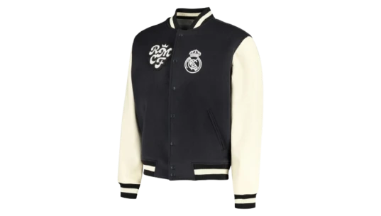Collegiate Jacket - Grey/White
