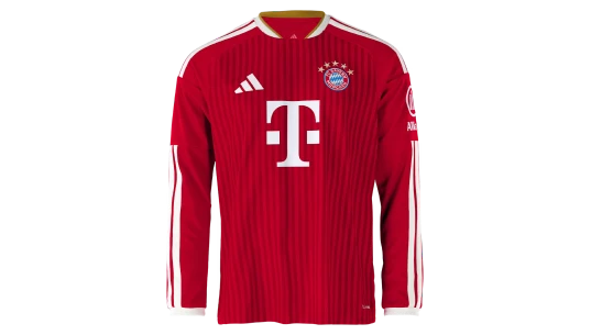 Long-Sleeve Jersey Home 26-27 - Red/White