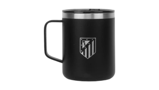 Thermo Mug With Crest - Black