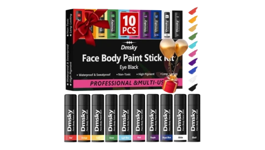 Eye Black Sports Stick for Football 10 Pack