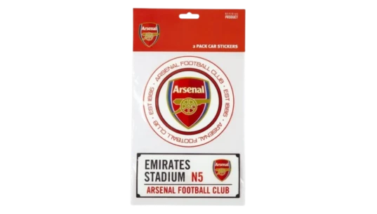 Arsenal Logo Car Sticker Set