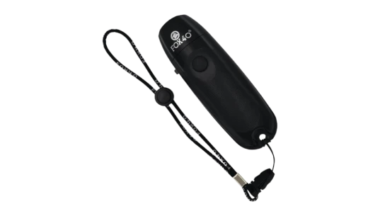 Multi-Tone Electronic Referee Whistle - Black