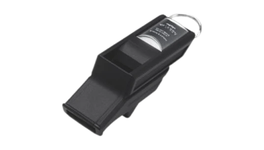 Whistle & Fingergrip Set - Black
