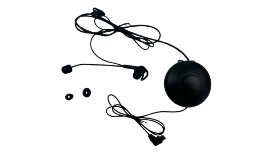Micro Earpiece Push-To-Talk Button Ribs
