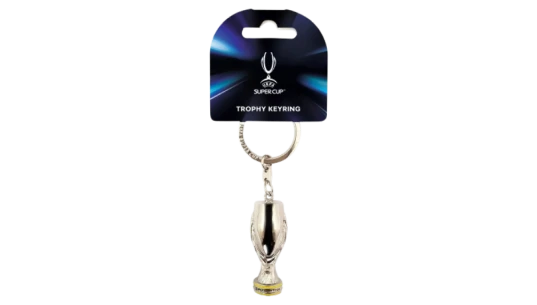 Super Cup Trophy Keyring