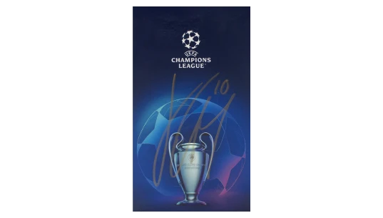Jack Grealish Signed Champions League Trophy