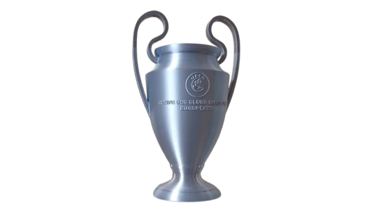 UEFA UCL Replica Trophy Model - Silver