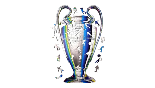 Champions League Trophy Wooden Puzzle (360 Pieces)
