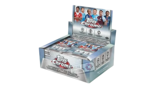 2025/26 Chrome UEFA Club Competitions - UCC Jumbo Box