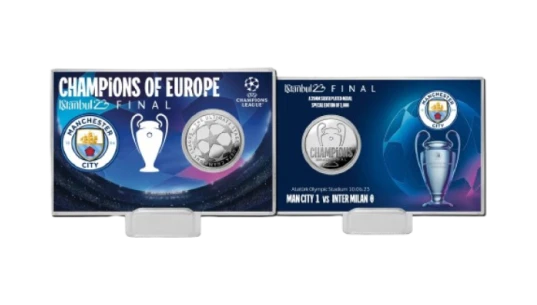 UCL 2023 Winners Coin - Manchester City