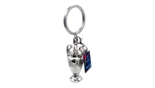 Budapest 26 UCL Final Trophy Keyring