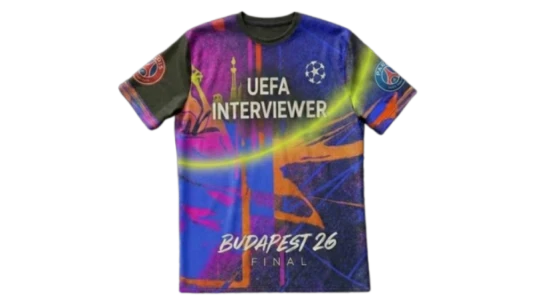 UEFA Interviewer T-Shirt - Multicolor