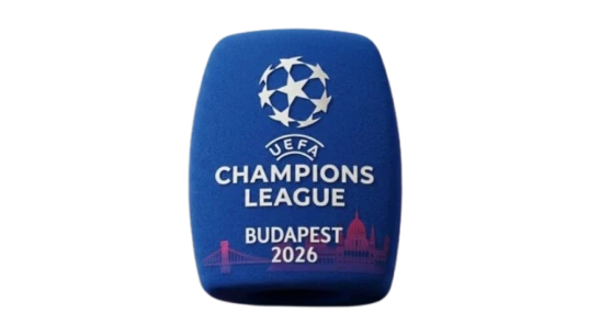 UEFA Champions League Microphone Foam Cover - Blue/White