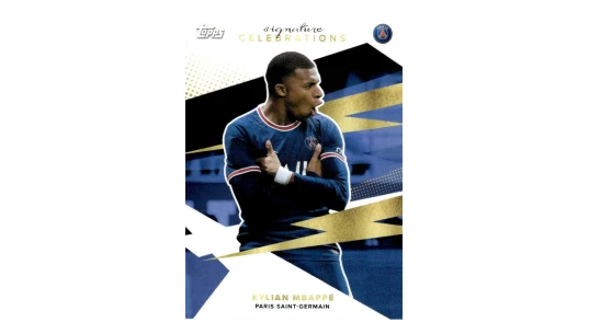 2021-22 PSG Official Team Set Kylian Mbappé #32