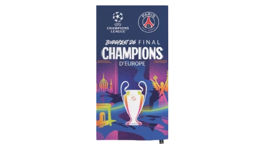 PSG UCL Champions 2026 Towel