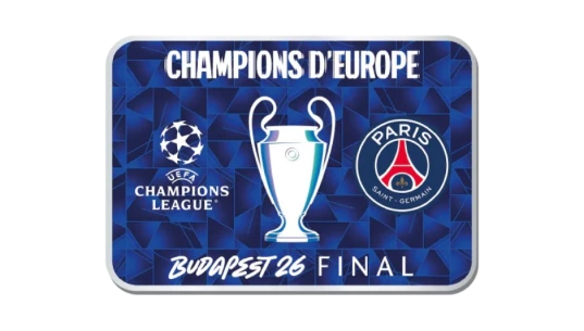 UCL Champions 2026 Pin Badge