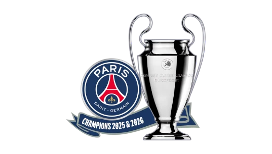 UCL Champions 2026 Trophy Badge