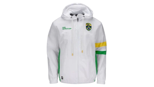 World Cup 2026™ Brazil Packable Windbreaker - White/Green/Yellow