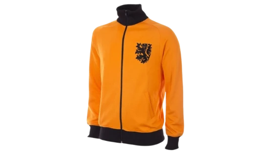 Holland World Cup 1978 Retro Track Jacket - Orange/Black
