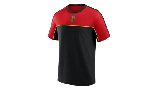 Belgium Retro T-Shirt - Red/Black/Yellow