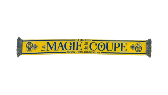 Cup Final Scarf The Magic Of The Cup - Yellow/Blue