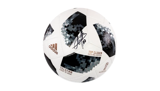 Eden Hazard Signed 2018 World Cup Telstar 18 Football