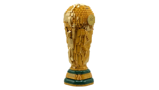 Lionel Messi Signed Lego World Cup Official Trophy
