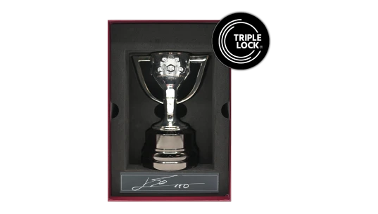 Lionel Messi Signed La Liga Replica Trophy 150mm