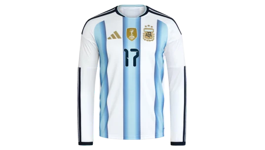 Home Long Sleeve Shirt 2026 with Garnacho 17 Printing