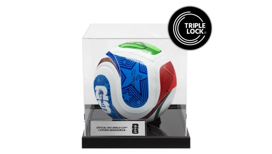 Enzo Fernandez Official 2026 World Cup Signed 2026 World Cup Ball In Acrylic Case