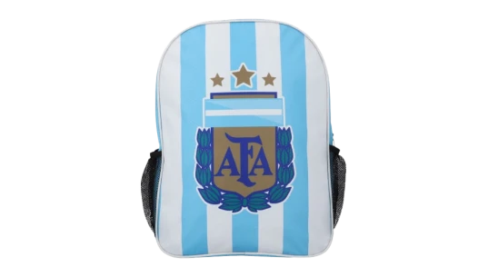 Honeycomb Backpack - White/Sky Blue