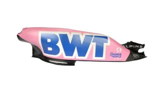 BWT Alpine Formula One Team 2022 Sidepod – Left-Hand