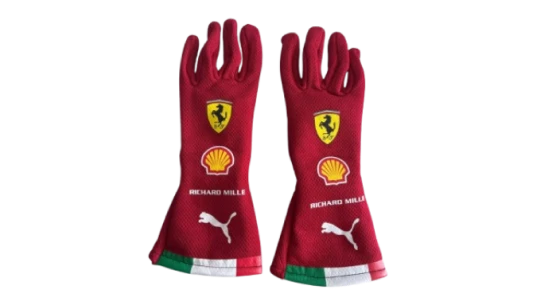 Leclerc Replica Racing Gloves for the 2026 Monaco Grand Prix