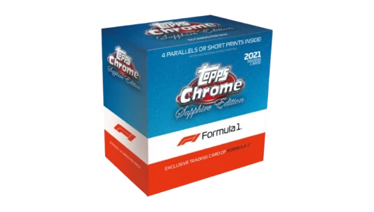 2021 Chrome Sapphire Edition Formula 1 Racing Box