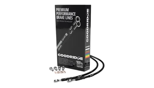 Stainless Steel Braided Brake Line Kit
