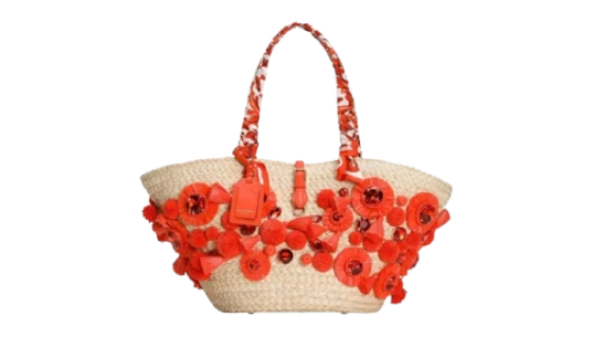 Coffa Capri Bag With Embroidery - Multicolor