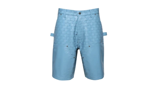 Shoji Nappa Bowery Shorts - Sky Blue