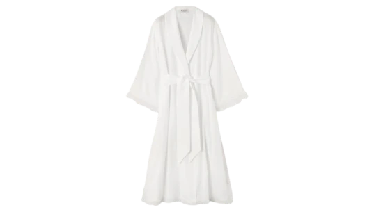 Braxton Robe - White